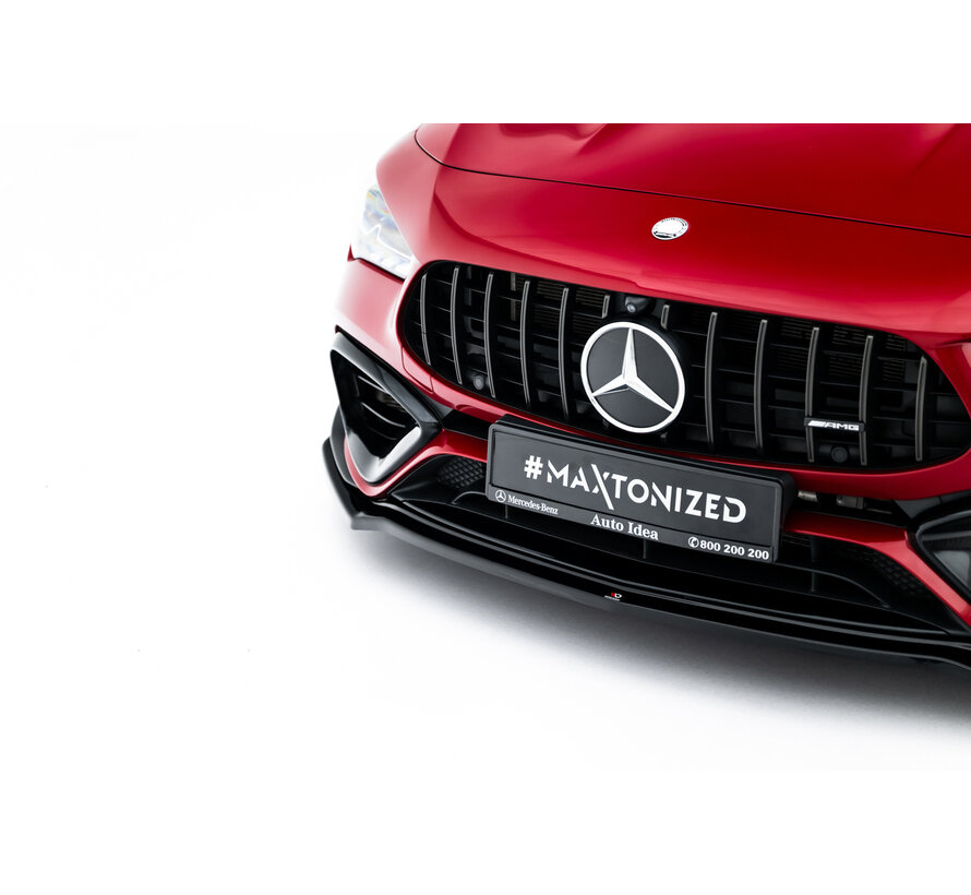 Maxton Design Front Splitter V.4 Mercedes-AMG CLA 45 Aero C118