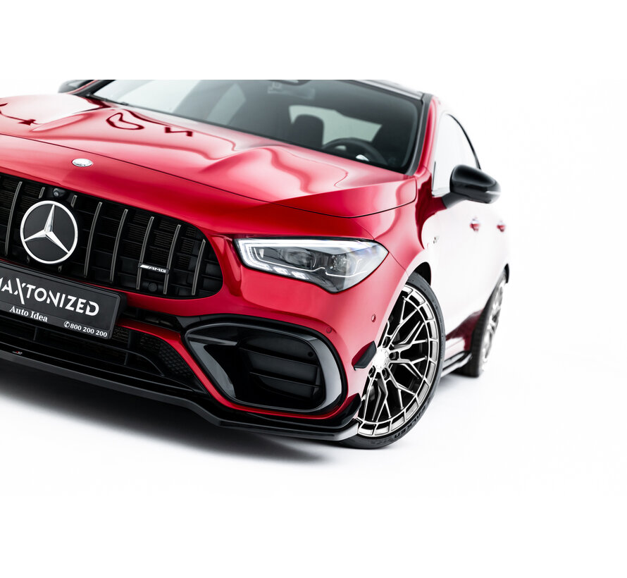 Maxton Design Front Splitter V.4 Mercedes-AMG CLA 45 Aero C118