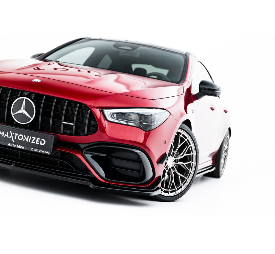 Maxton Design Front Splitter V.5 Mercedes-AMG CLA 45 Aero C118