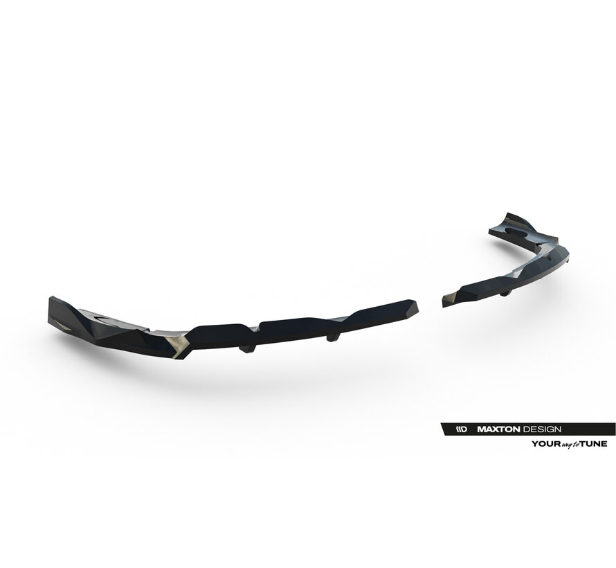 Maxton Design Rear Splitter (with vertical bars) BMW X3 M-Pack G45