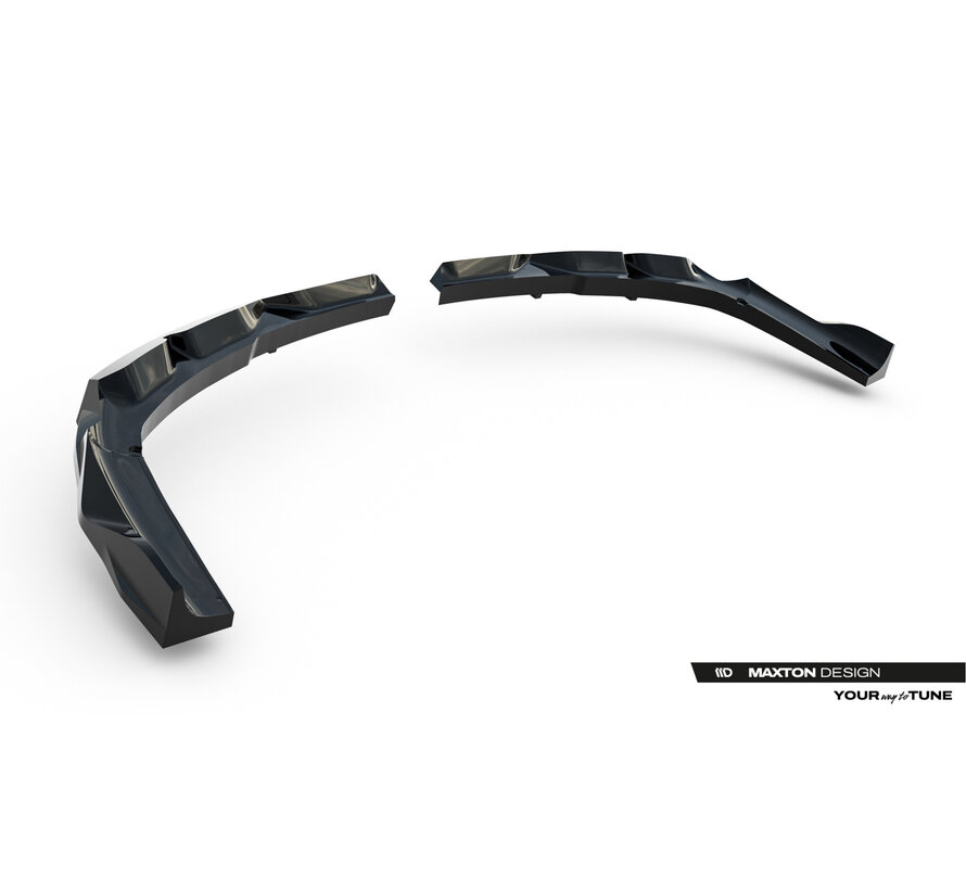 Maxton Design Rear Splitter (with vertical bars) BMW X3 M-Pack G45