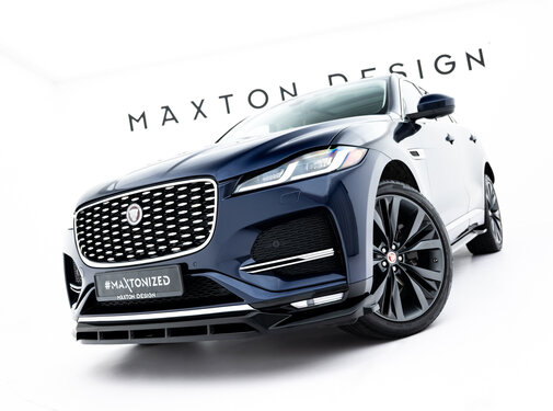 Maxton Design Maxton Design Front Splitter Jaguar F-Pace R-Sport Mk1 Facelift