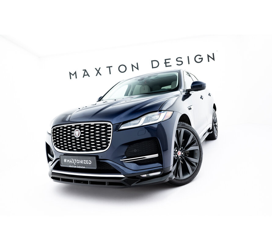 Maxton Design Front Splitter Jaguar F-Pace R-Sport Mk1 Facelift