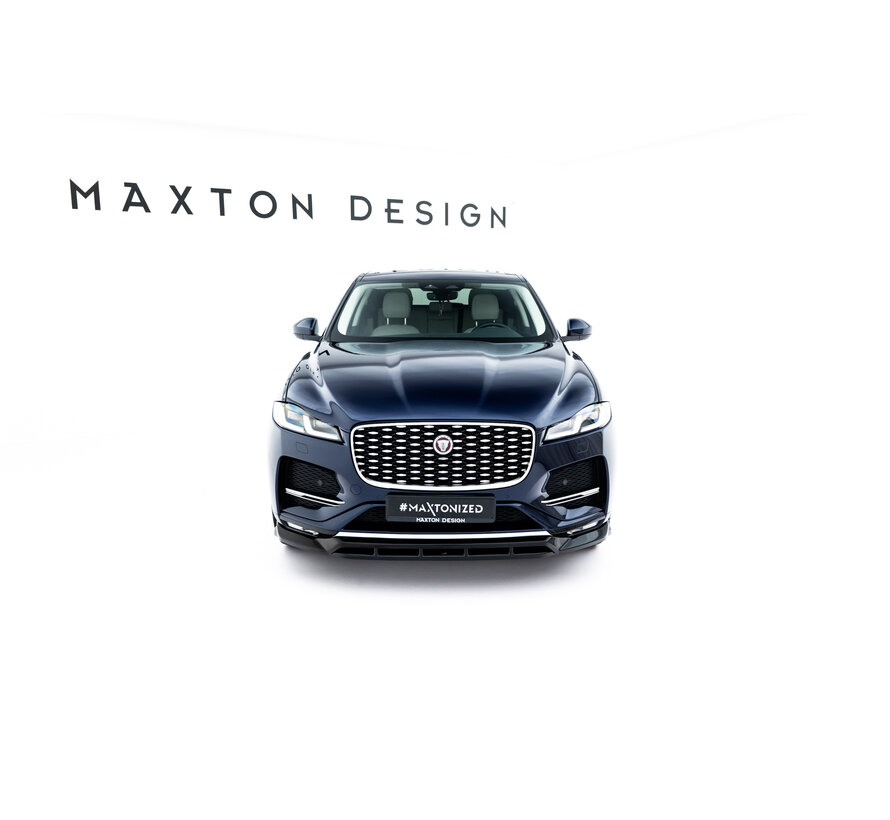 Maxton Design Set of Splitters Jaguar F-Pace R-Sport Mk1 Facelift
