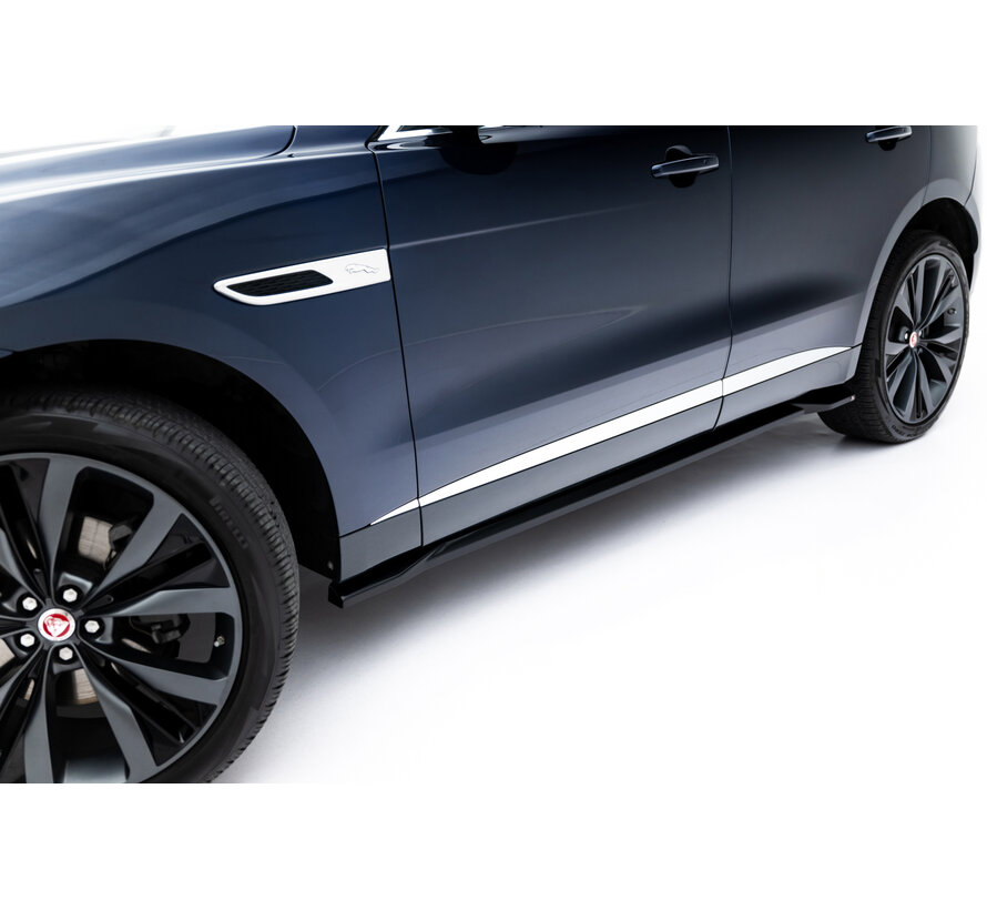 Maxton Design Set of Splitters Jaguar F-Pace R-Sport Mk1 Facelift