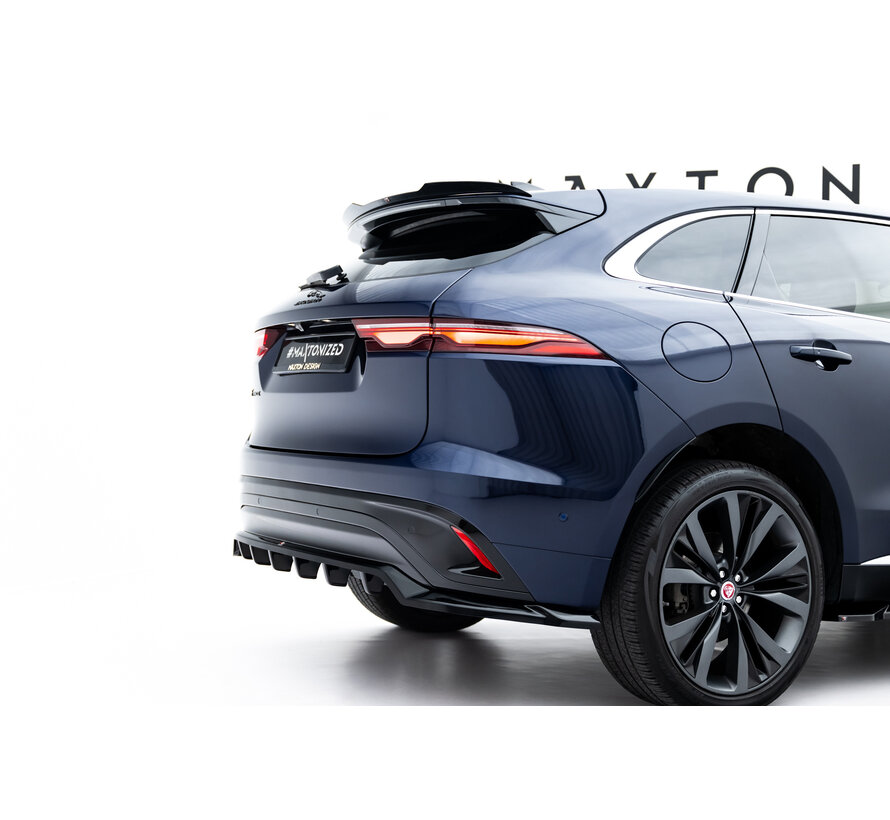 Maxton Design Set of Splitters Jaguar F-Pace R-Sport Mk1 Facelift