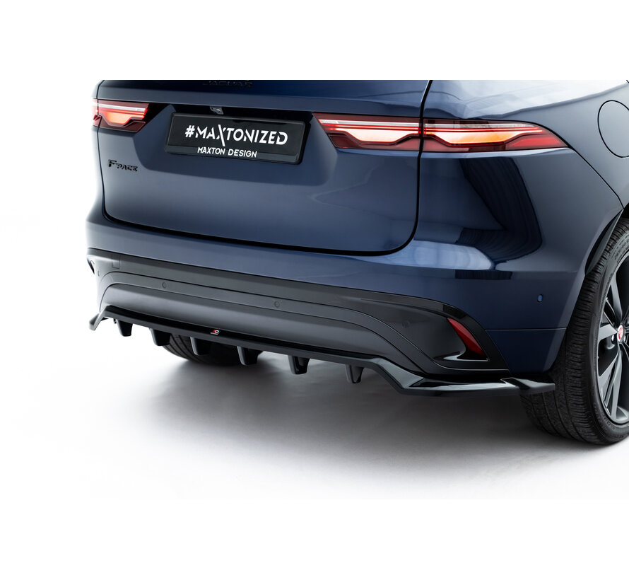 Maxton Design Set of Splitters Jaguar F-Pace R-Sport Mk1 Facelift