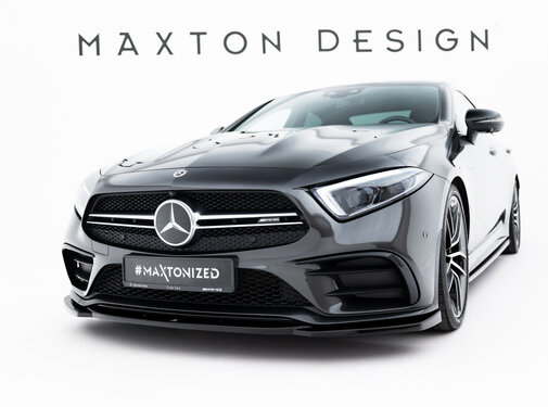 Maxton Design Maxton Design Front Splitter V.1 Mercedes-AMG CLS 53 C257
