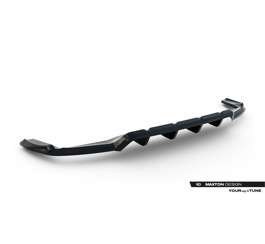 Maxton Design Rear Splitter (with vertical bars) Mercedes-Benz GLA 45 AMG X156 Facelift