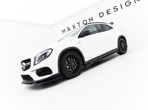 Maxton Design Maxton Design Set of Splitters Mercedes-Benz GLA 45 AMG X156 Facelift