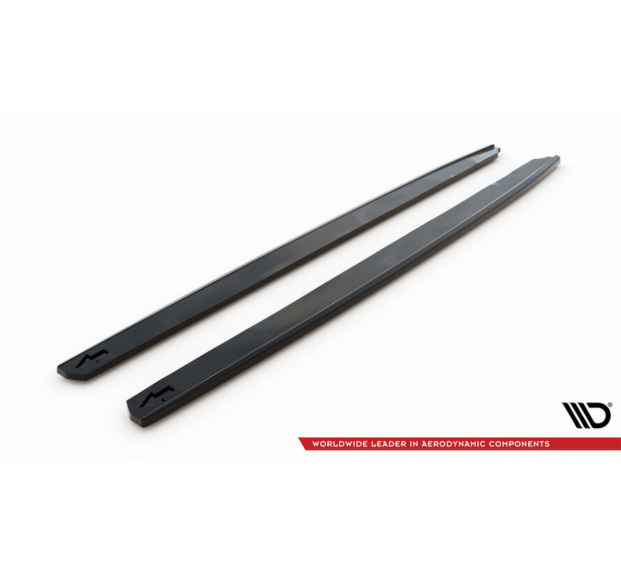 Maxton Design Side Skirts Diffusers Seat Leon Cupra / FR / Standard Aero Mk3 / Mk3 Facelift