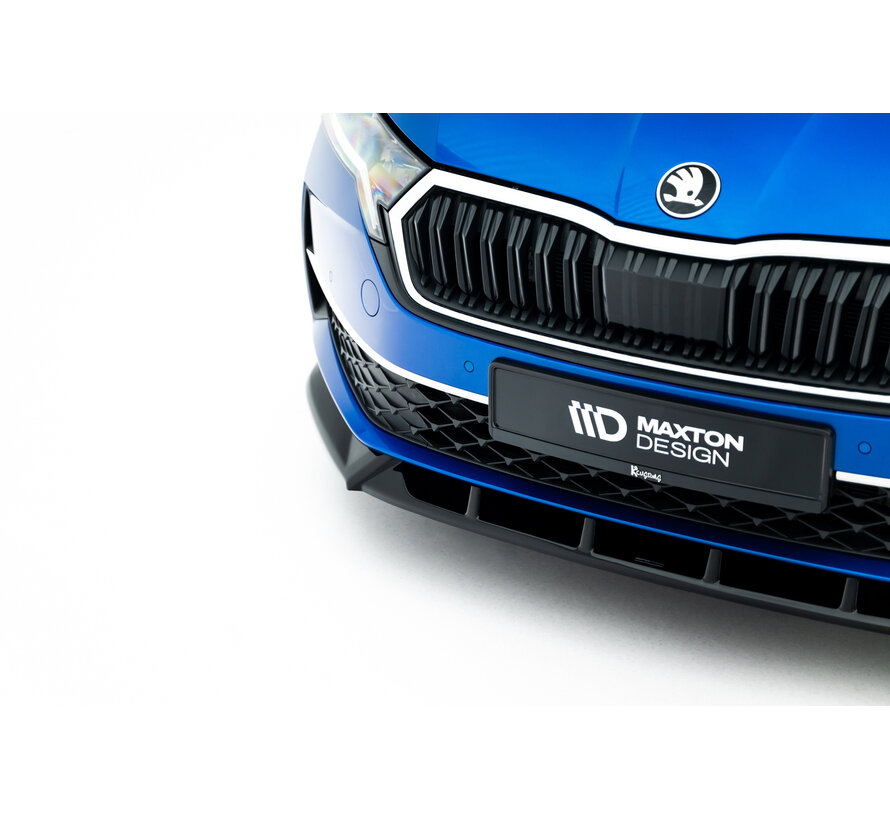 Maxton Design Front Splitter Skoda Octavia Liftback / Combi Mk4 Facelift