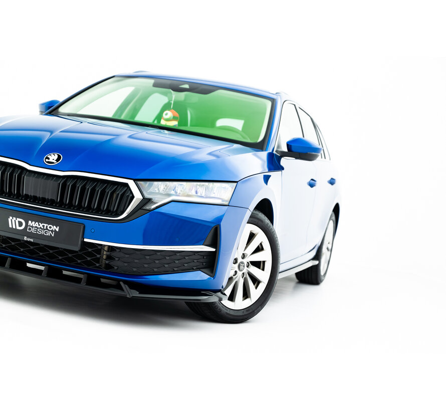 Maxton Design Front Splitter Skoda Octavia Liftback / Combi Mk4 Facelift