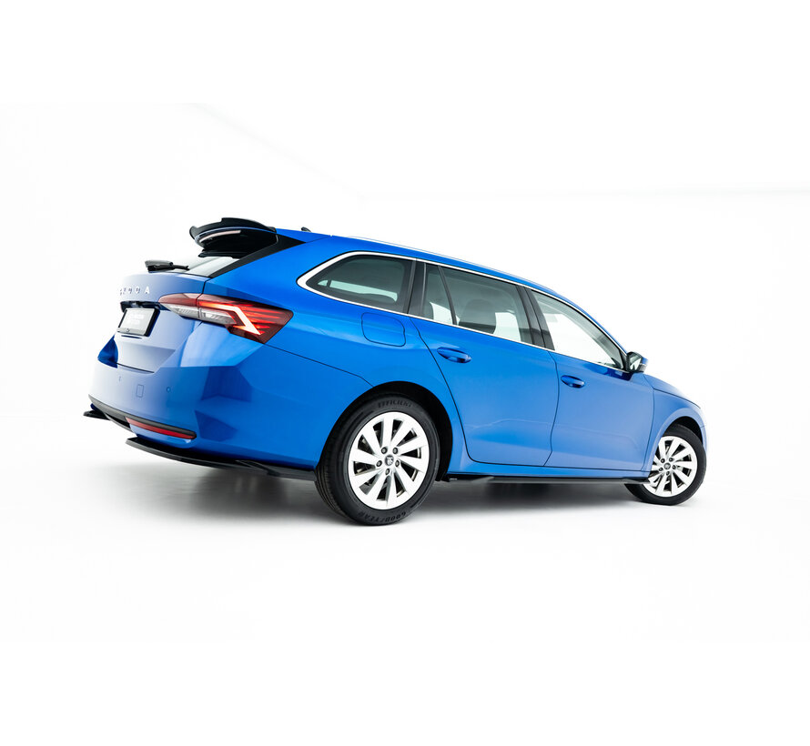 Maxton Design Side Skirts Diffusers Skoda Octavia Liftback / Combi Mk4 Facelift