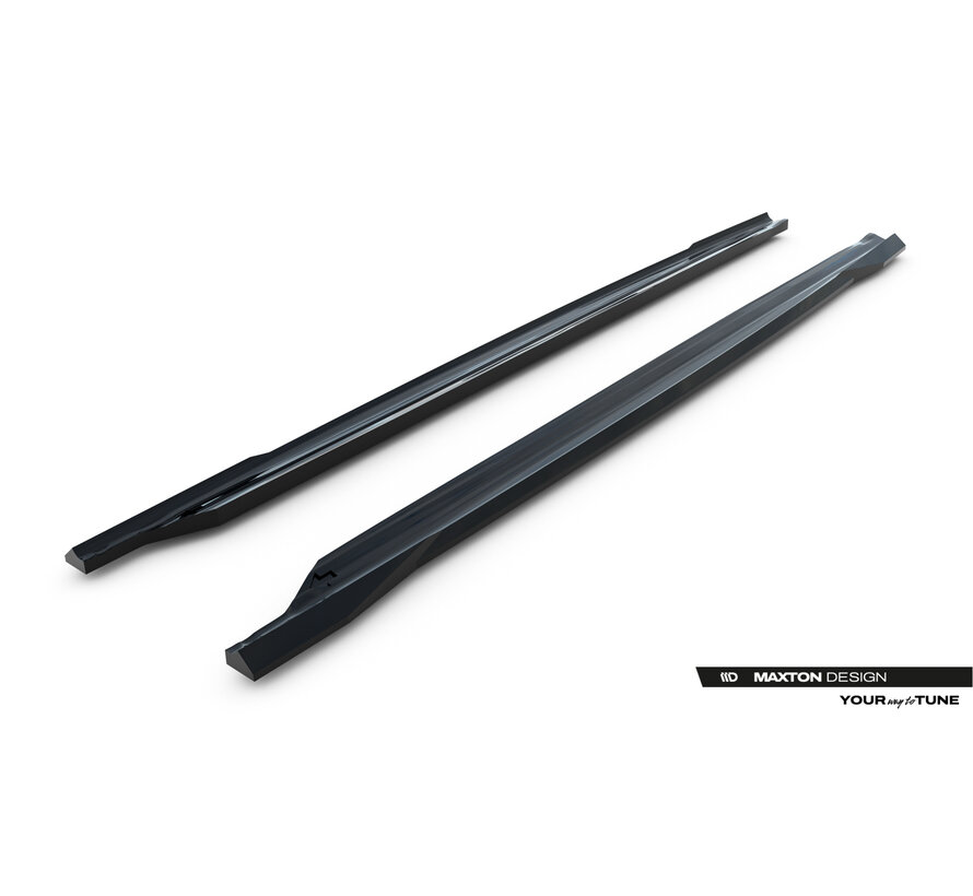 Maxton Design Side Skirts Diffusers Skoda Octavia Liftback / Combi Mk4 Facelift