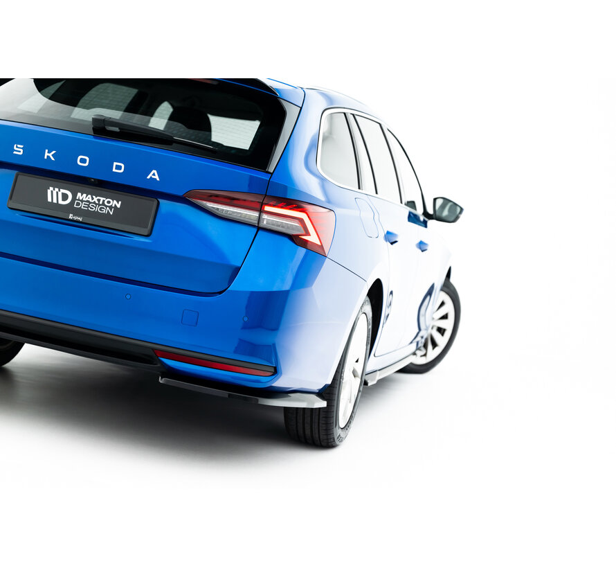 Maxton Design Rear Side Splitters Skoda Octavia Liftback / Combi Mk4 Facelift