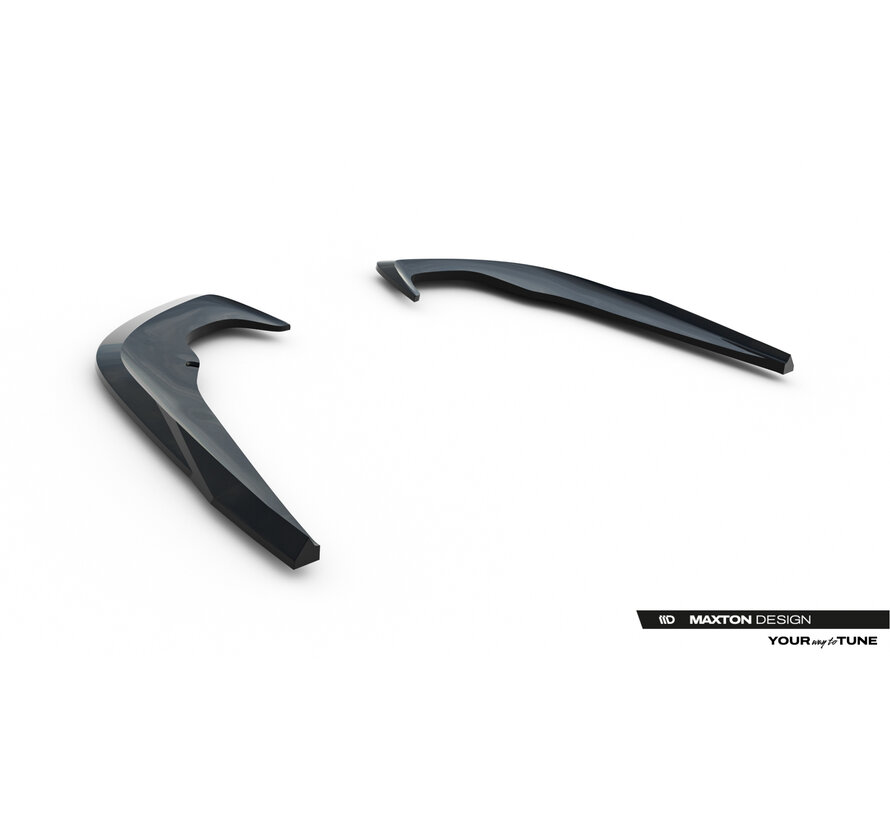Maxton Design Rear Side Splitters Skoda Octavia Liftback / Combi Mk4 Facelift