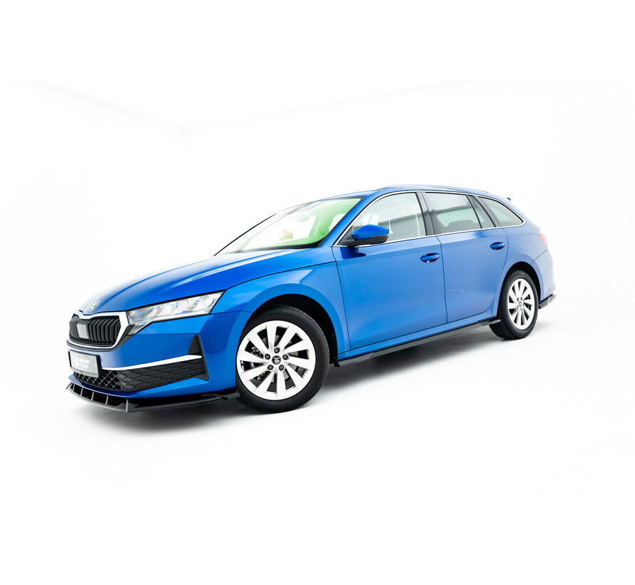 Maxton Design Set of Splitters Skoda Octavia Combi Mk4 Facelift