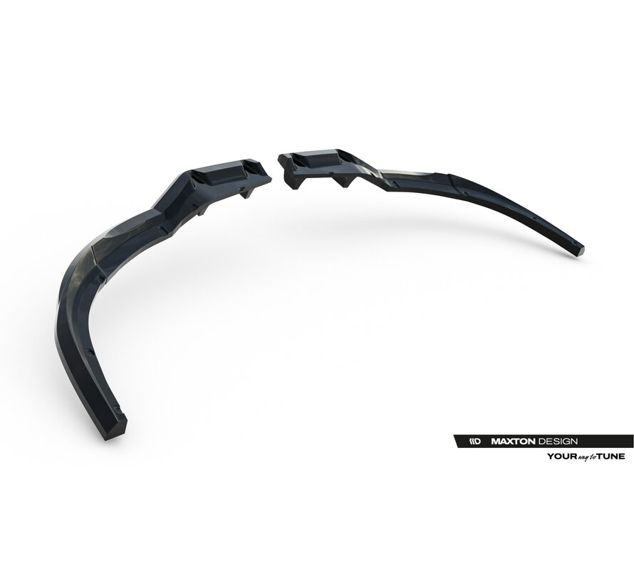 Maxton Design Rear Splitter (with vertical bars) Ford S-Max ST-Line Mk2 Facelift