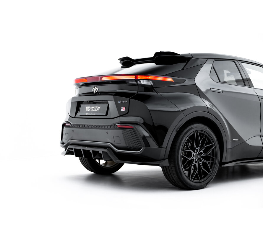 Maxton Design Rear Splitter (with vertical bars) Toyota C-HR Mk2