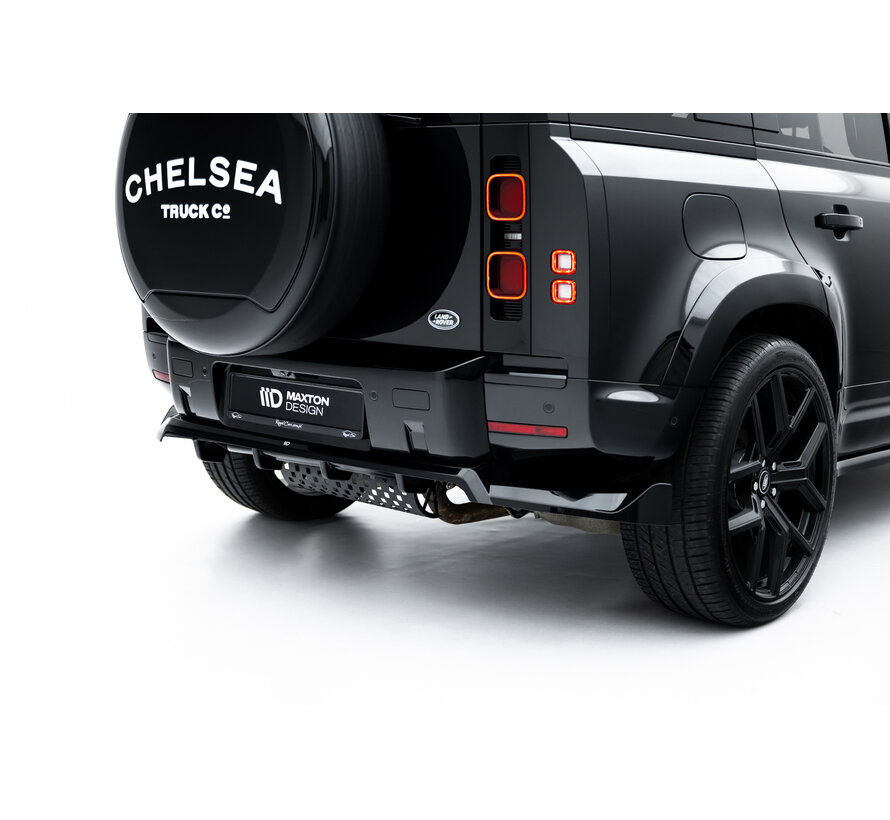 Maxton Design Rear Splitter (with vertical bars) Land Rover Defender Mk4