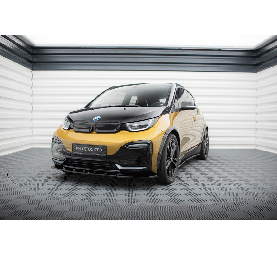 Maxton Design Front Splitter V.2 BMW i3 S Mk1 Facelift