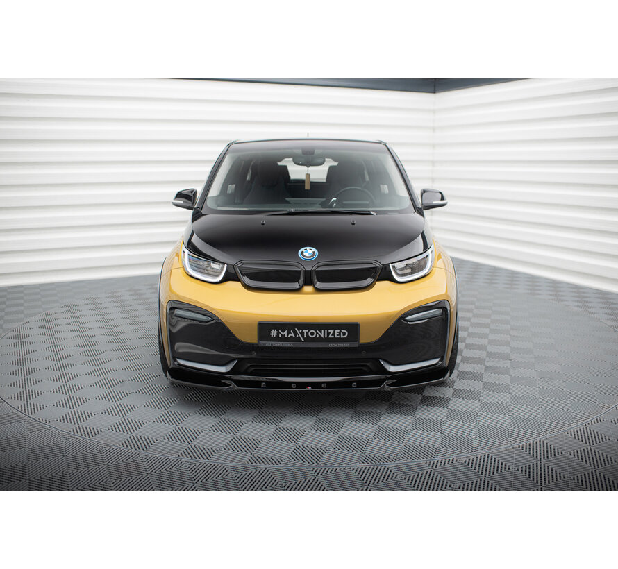 Maxton Design Front Splitter V.2 BMW i3 S Mk1 Facelift