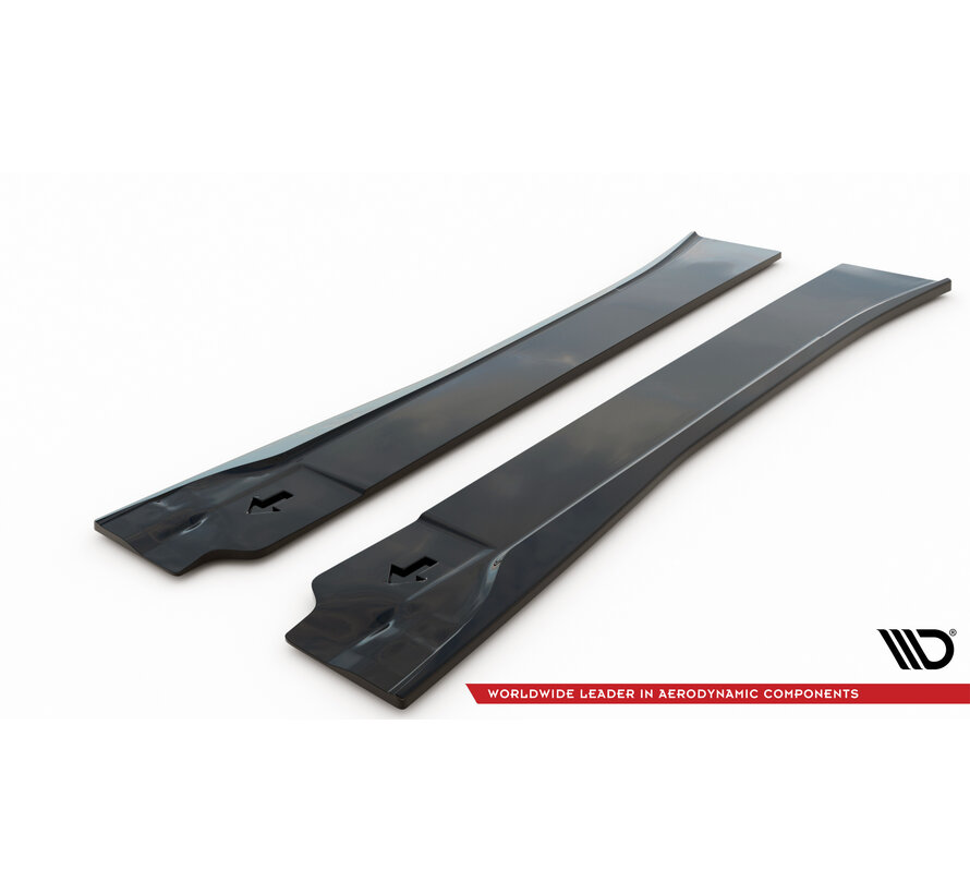 Maxton Design Side Skirts Diffusers BMW i3 S Mk1 Facelift