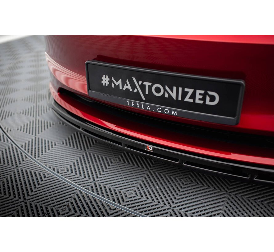Maxton Design Set of Splitters Tesla Model 3 Project Highland(Facelift)