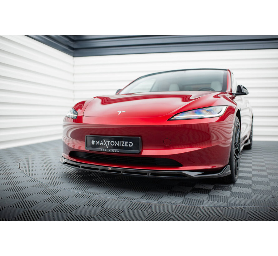 Maxton Design Set of Splitters Tesla Model 3 Project Highland(Facelift)