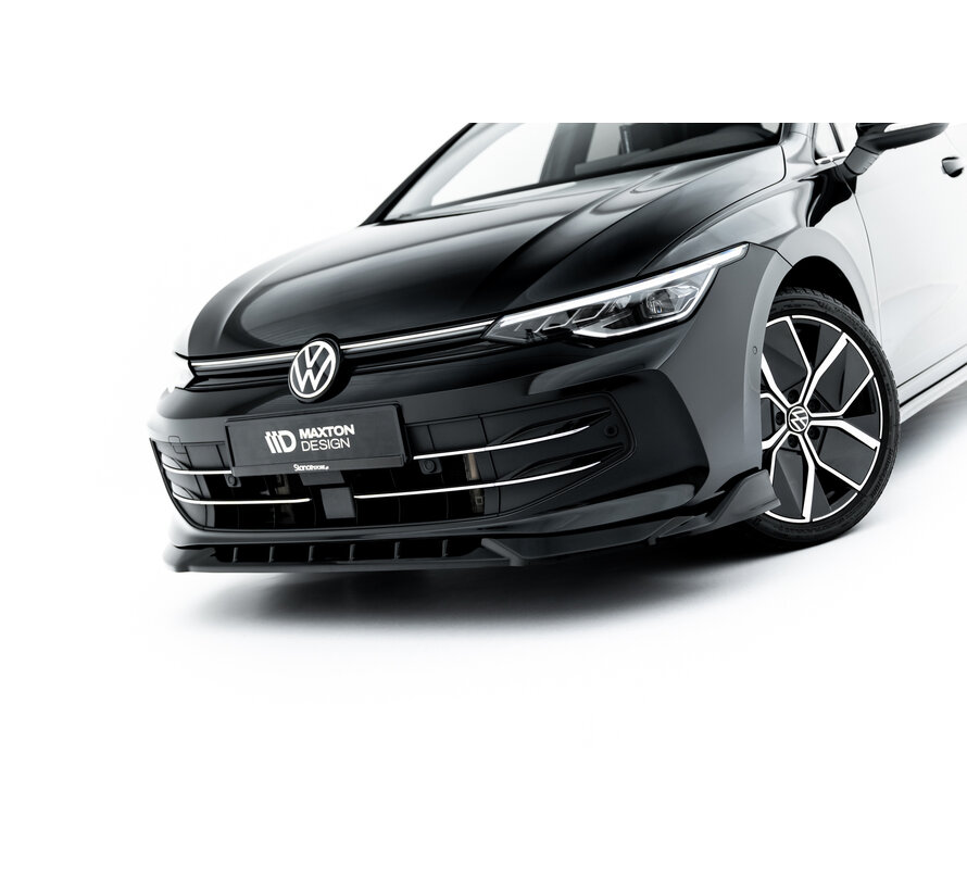 Maxton Design Front Splitter V.1 Volkswagen Golf Mk8 Facelift