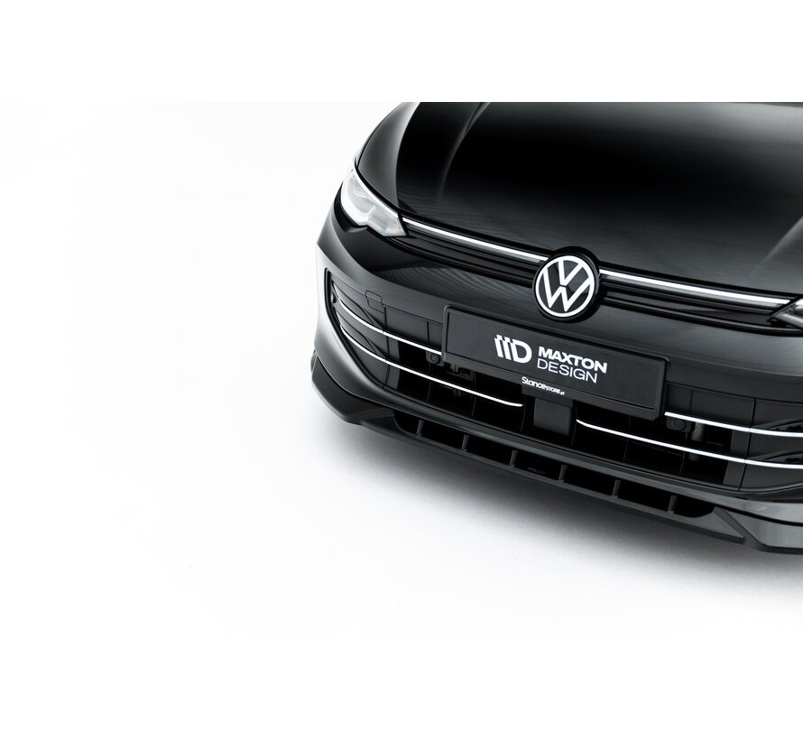 Maxton Design Front Splitter V.1 Volkswagen Golf Mk8 Facelift