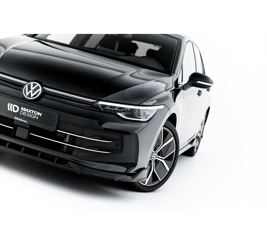 Maxton Design Front Splitter V.1 Volkswagen Golf Mk8 Facelift