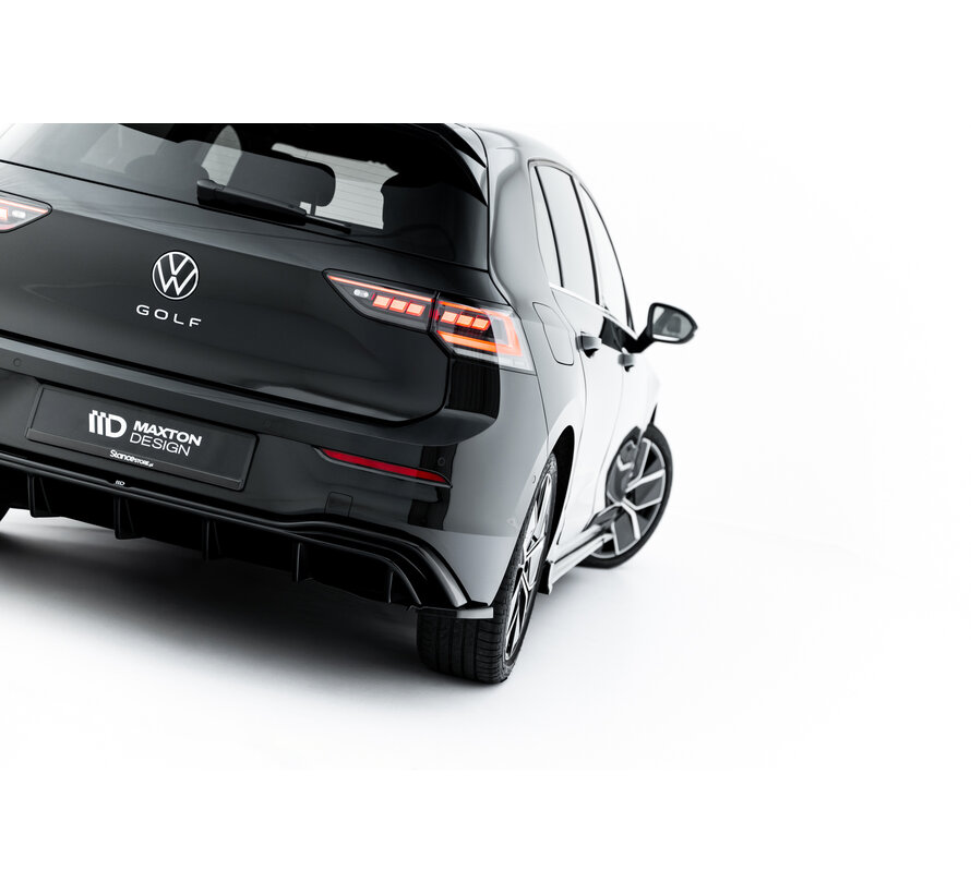 Maxton Design Rear Side Splitters Volkswagen Golf Mk8 Facelift