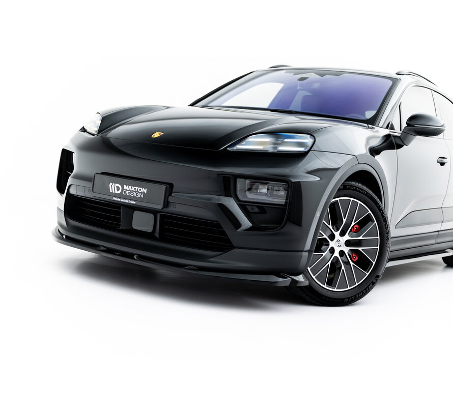 Maxton Design Front Splitter Porsche Macan EV Mk1