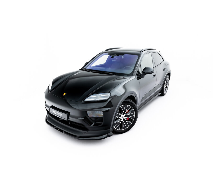 Maxton Design Front Splitter Porsche Macan EV Mk1