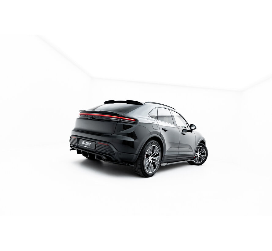 Maxton Design Rear Splitter (with vertical bars) Porsche Macan EV Mk1