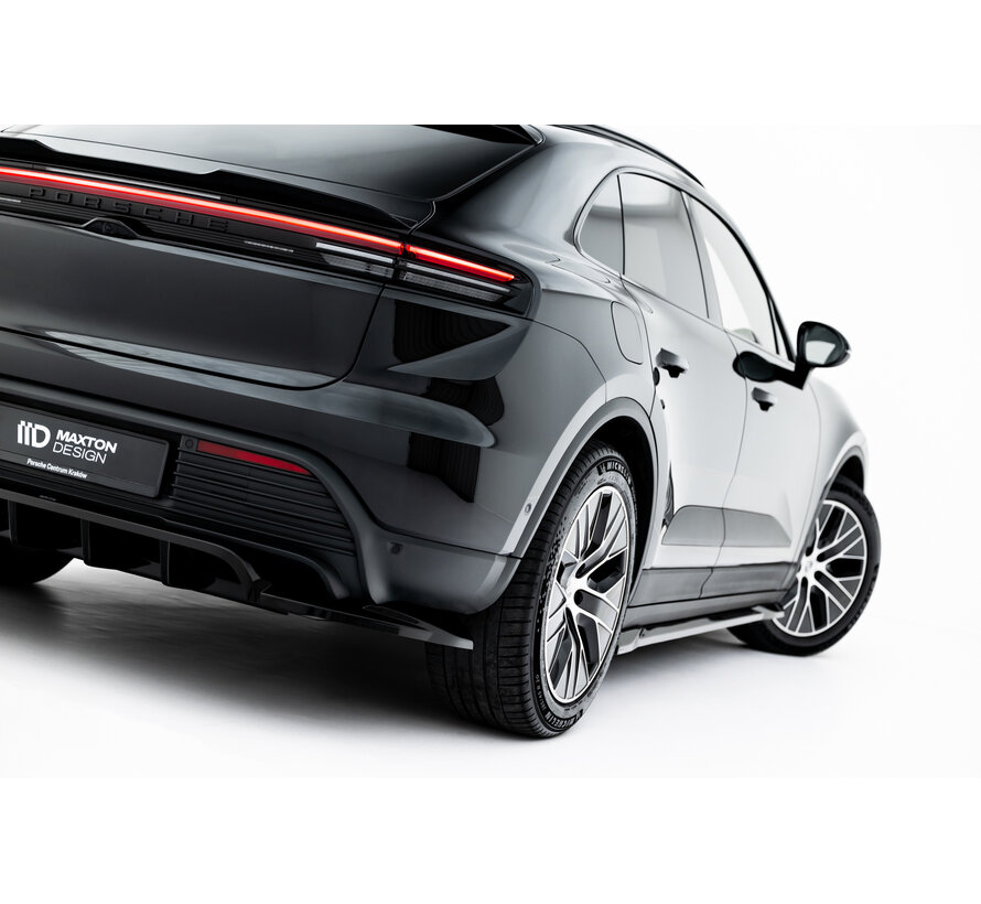 Maxton Design Rear Splitter (with vertical bars) Porsche Macan EV Mk1