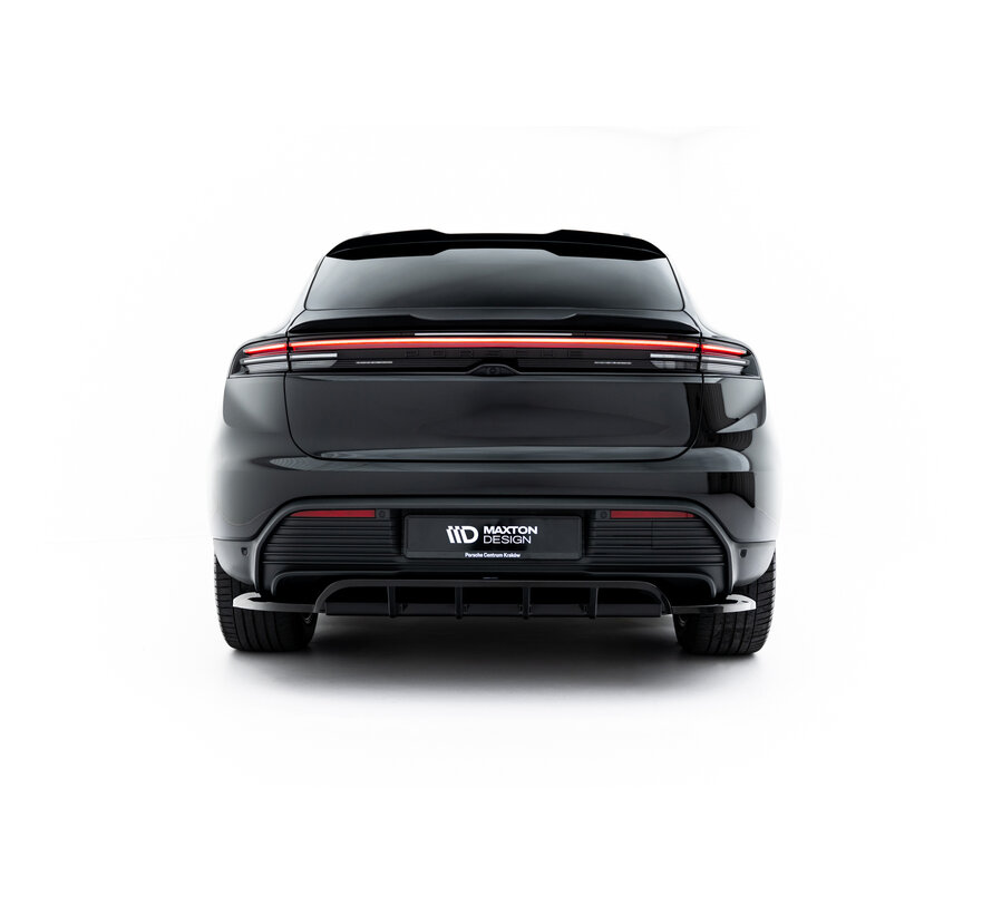 Maxton Design Rear Splitter (with vertical bars) Porsche Macan EV Mk1