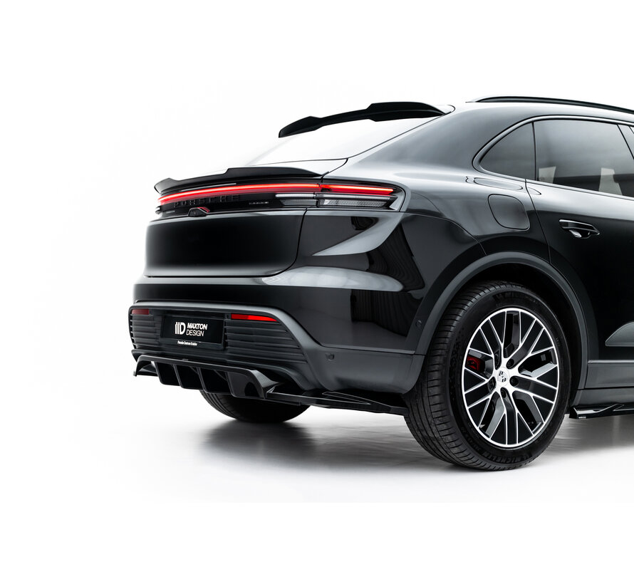 Maxton Design Rear Splitter (with vertical bars) Porsche Macan EV Mk1