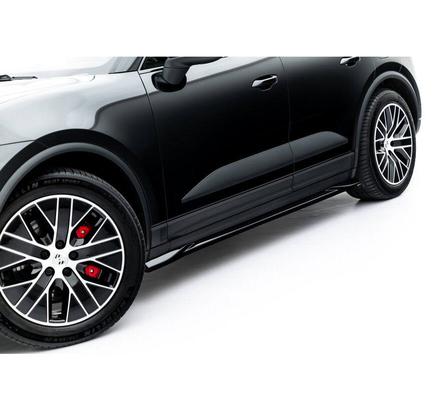 Maxton Design Side Skirts Diffusers Porsche Macan EV Mk1