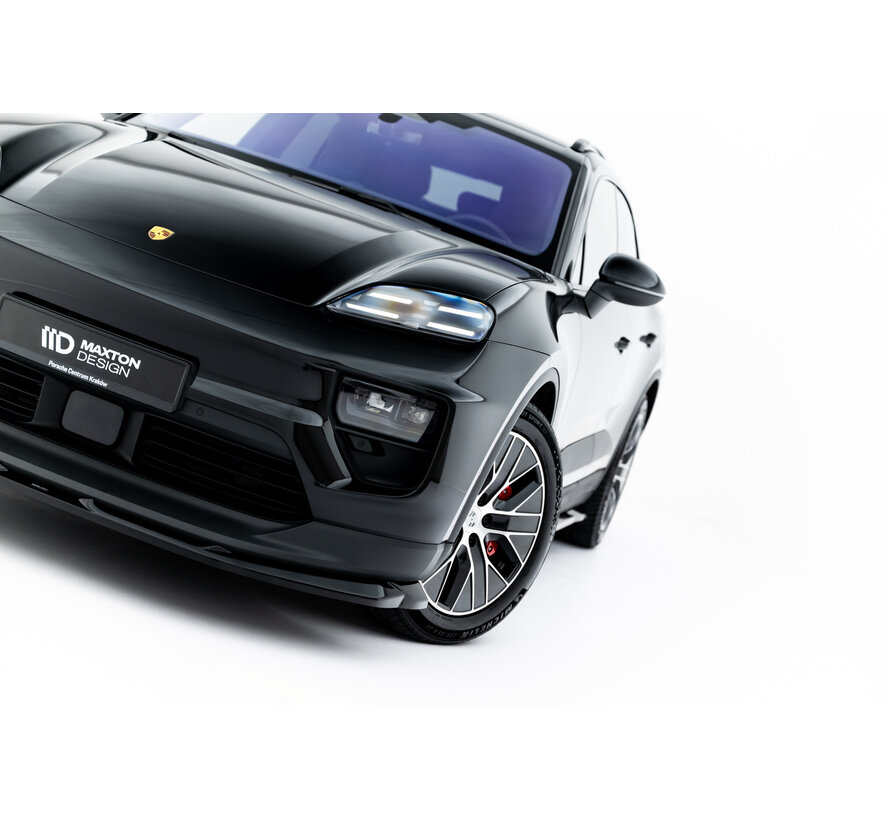 Maxton Design Set of Splitters Porsche Macan EV Mk1