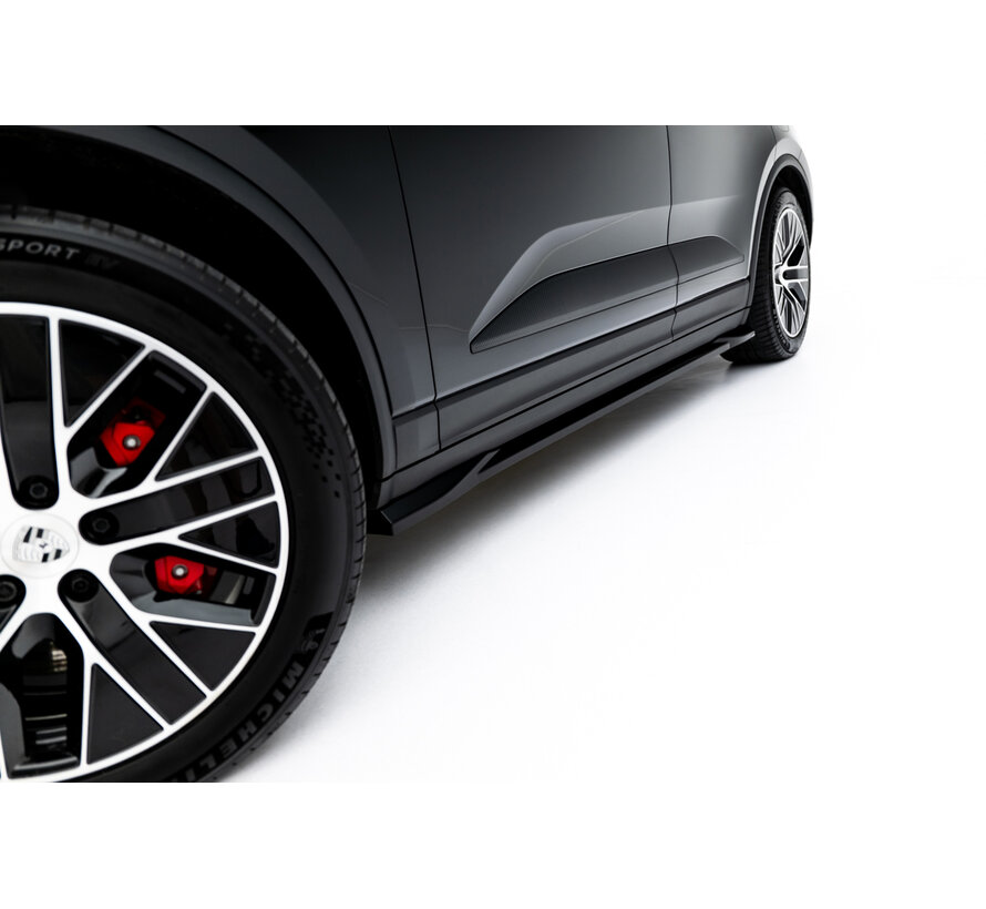 Maxton Design Set of Splitters Porsche Macan EV Mk1