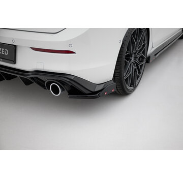 Maxton Design Maxton Design Rear Side Splitters V.4 + Flaps Volkswagen Golf GTI / GTE Mk8