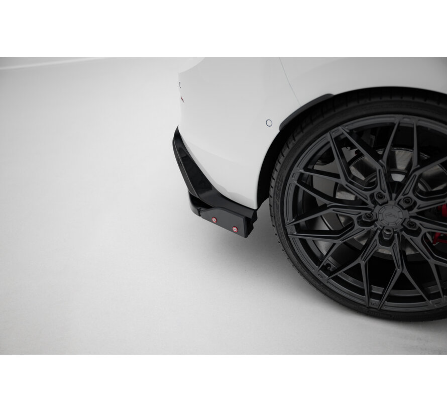 Maxton Design Rear Side Splitters V.4 + Flaps Volkswagen Golf GTI / GTE Mk8