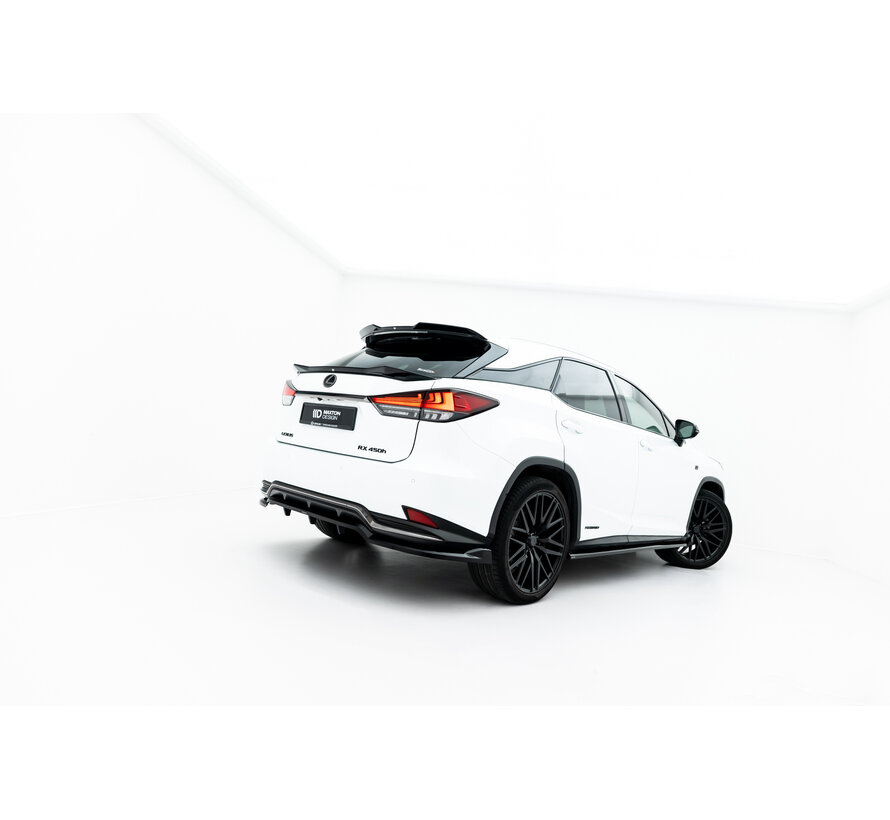 Maxton Design Upper Spoiler Cap 3D Lexus RX F-Sport Mk4 Facelift