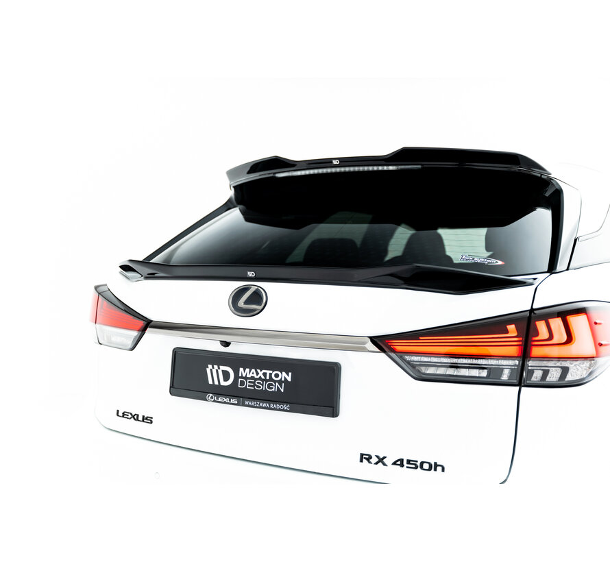 Maxton Design Lower Spoiler Cap 3D Lexus RX F-Sport Mk4 Facelift