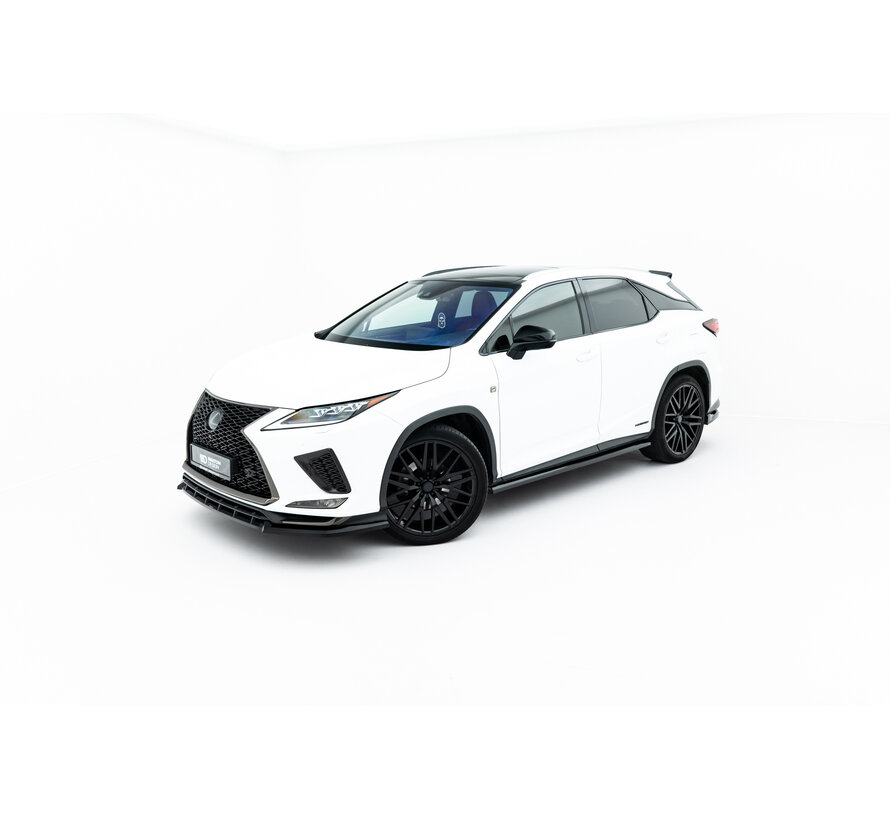 Maxton Design Side Skirts Diffusers Lexus RX F-Sport Mk4 Facelift (version without OEM step rails)