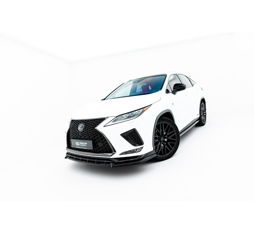 Maxton Design Set of Splitters Lexus RX F-Sport Mk4 Facelift