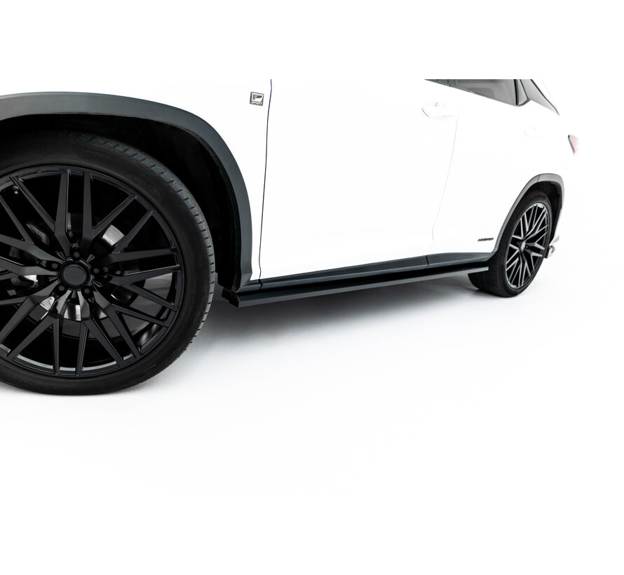 Maxton Design Set of Splitters Lexus RX F-Sport Mk4 Facelift